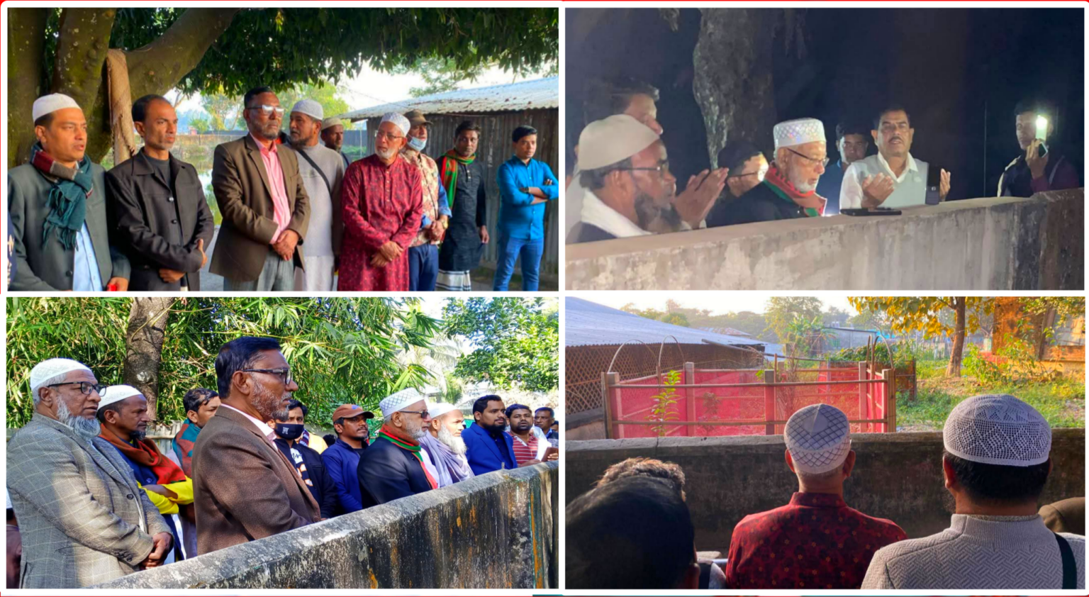 মাতারবাড়িতে প্রয়াত নেতাদের কবর জিয়ারত করলেন সাবেক এমপি আলমগীর ফরিদ